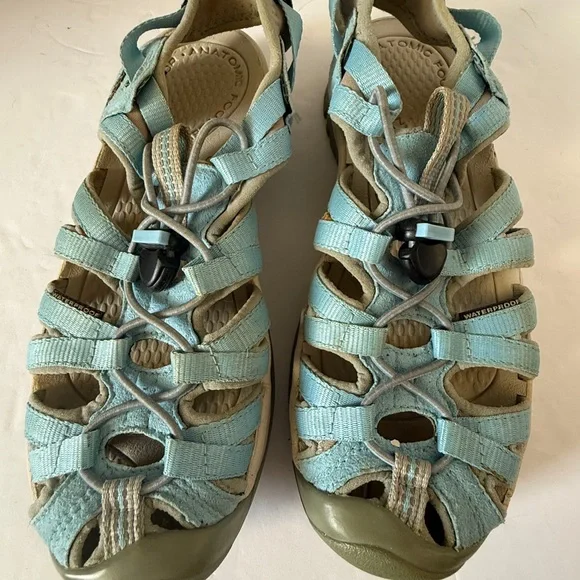 Keen Sandals Womens Size 6 Blue Whisper Water Hiking Sports Closed Toe - Picture 7 of 7
